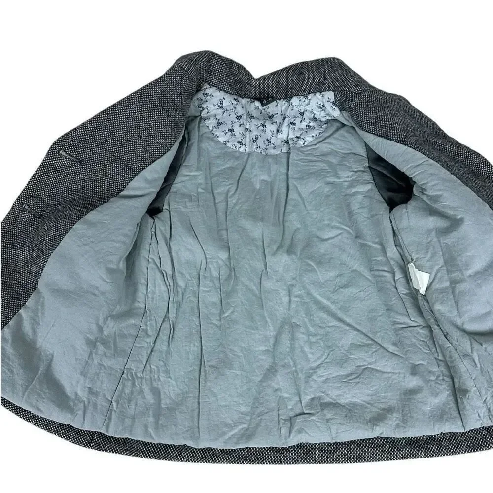 Zara Kids Black White Coat size 4-5 Years